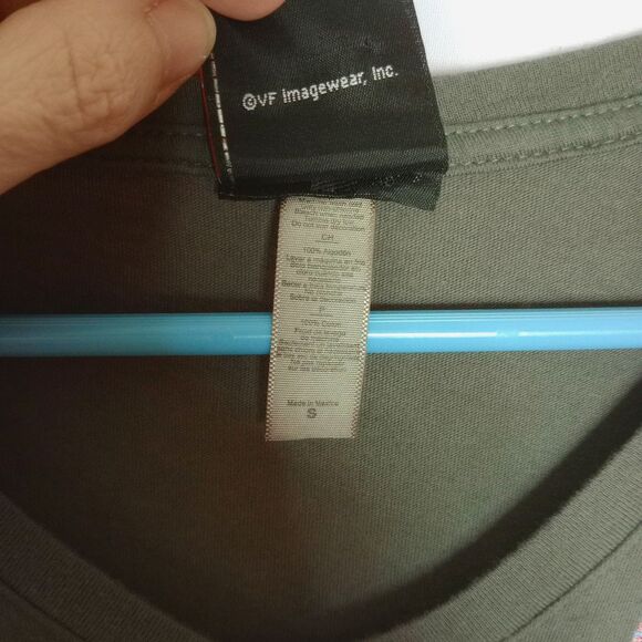 ⭐ Harley Davidson Womens V Neck Short Sleeve Fitted Graphic T Shirt Cotton Small - Picture 6 of 6